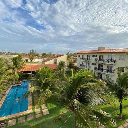 Apartamento Com Vista Para O Mar, Piscina , Deck , Playground E Estacionamento . Taíba Dış mekan fotoğraf