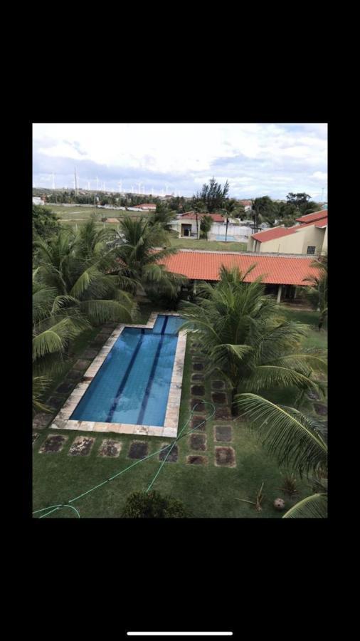 Apartamento Com Vista Para O Mar, Piscina , Deck , Playground E Estacionamento . Taíba Dış mekan fotoğraf