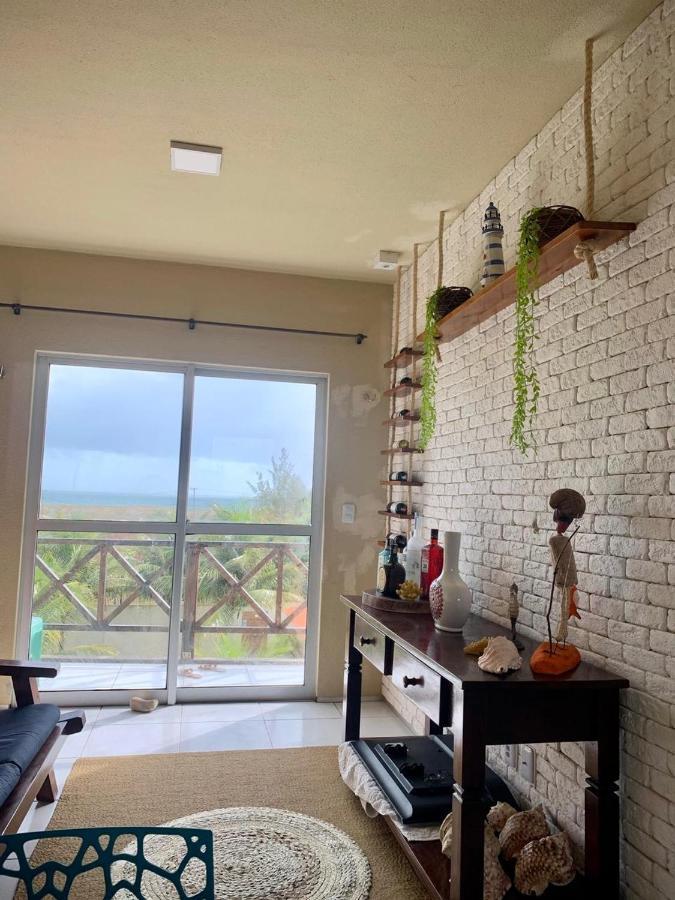 Apartamento Com Vista Para O Mar, Piscina , Deck , Playground E Estacionamento . Taíba Dış mekan fotoğraf