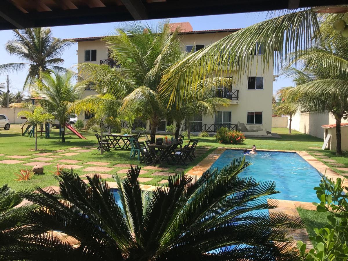 Apartamento Com Vista Para O Mar, Piscina , Deck , Playground E Estacionamento . Taíba Dış mekan fotoğraf