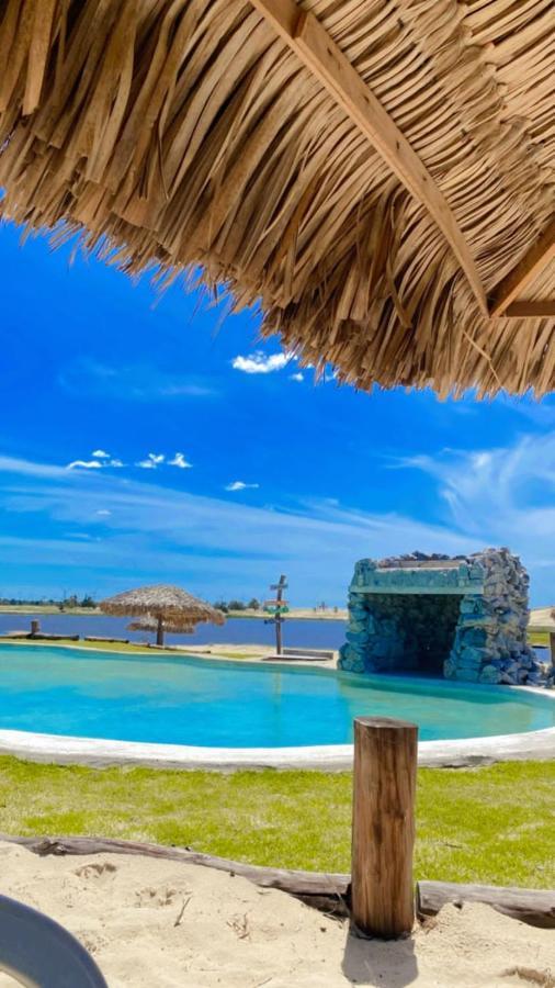 Apartamento Com Vista Para O Mar, Piscina , Deck , Playground E Estacionamento . Taíba Dış mekan fotoğraf