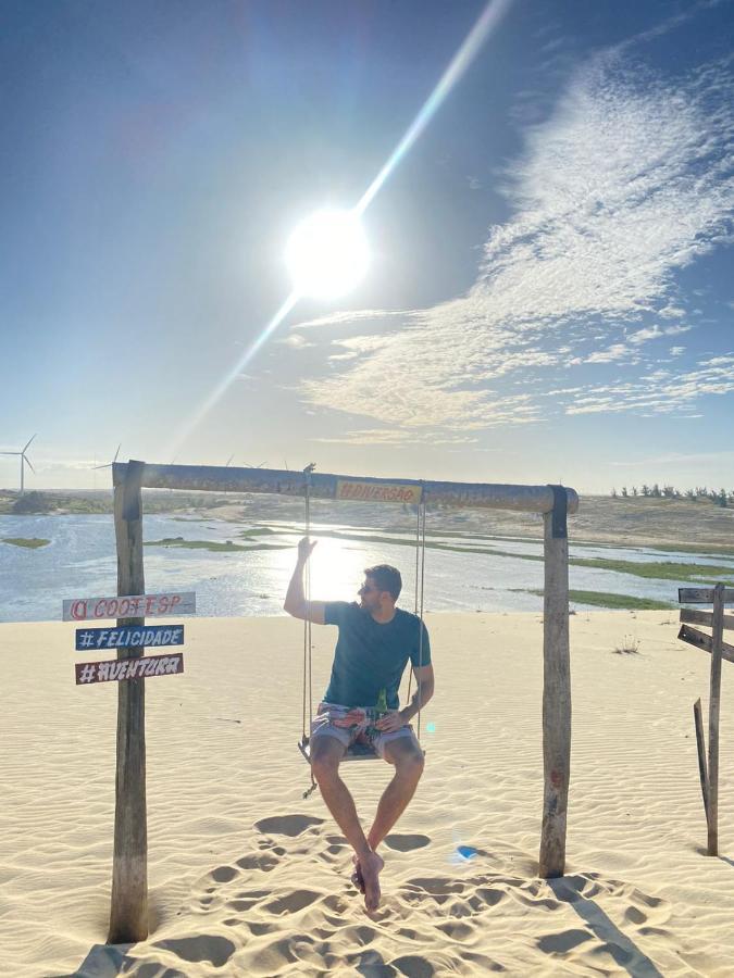 Apartamento Com Vista Para O Mar, Piscina , Deck , Playground E Estacionamento . Taíba Dış mekan fotoğraf