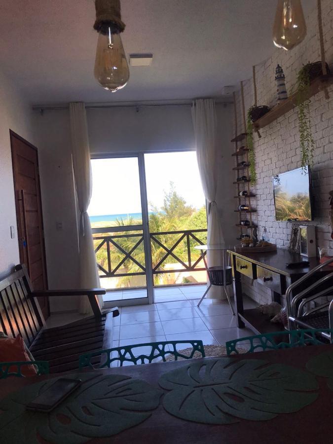 Apartamento Com Vista Para O Mar, Piscina , Deck , Playground E Estacionamento . Taíba Dış mekan fotoğraf
